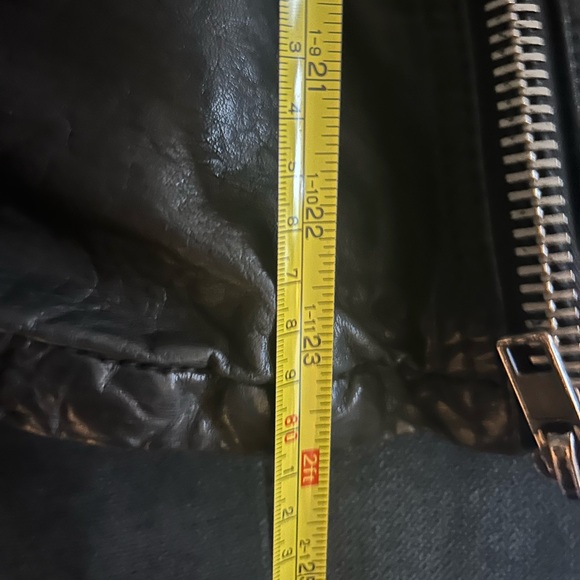 Beautiful All saints leather jacket. Large - Picture 7 of 8
